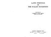 book Latin Writings of the Italian Humanists