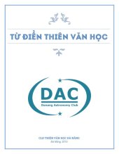 book Từ điển thiên văn học