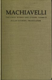 book Machiavelli: The Chief Works and Others, Vol. 2