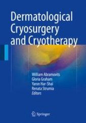 book Dermatological Cryosurgery and Cryotherapy