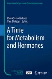 book A Time for Metabolism and Hormones