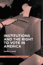 book Institutions and the Right to Vote in America