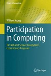 book Participation in Computing: The National Science Foundation’s Expansionary Programs