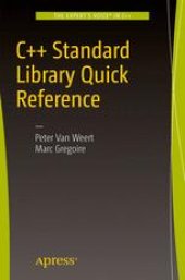 book C++ Standard Library Quick Reference