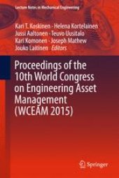 book Proceedings of the 10th World Congress on Engineering Asset Management (WCEAM 2015)