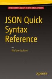 book JSON Quick Syntax Reference