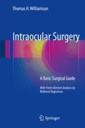 book Intraocular Surgery: A Basic Surgical Guide