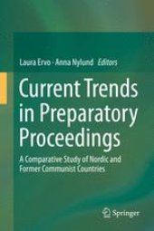 book Current Trends in Preparatory Proceedings : A Comparative Study of Nordic and Former Communist Countries