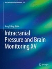 book Intracranial Pressure and Brain Monitoring XV