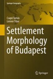 book Settlement Morphology of Budapest