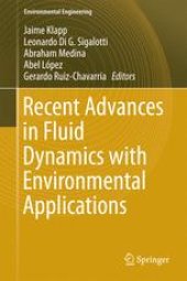 book Recent Advances in Fluid Dynamics with Environmental Applications