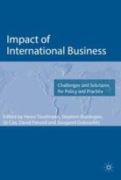 book Impact of International Business: Challenges and Solutions for Policy and Practice