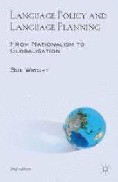 book Language Policy and Language Planning: From Nationalism to Globalisation