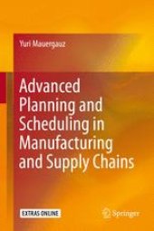 book Advanced Planning and Scheduling in Manufacturing and Supply Chains