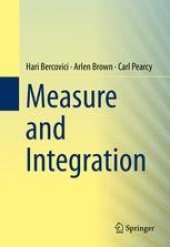 book Measure and Integration