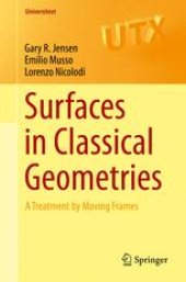 book Surfaces in Classical Geometries: A Treatment by Moving Frames