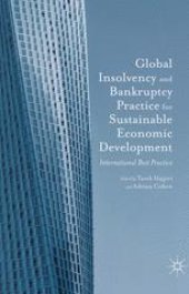 book Global Insolvency and Bankruptcy Practice for Sustainable Economic Development: Vol 2, International Best Practice