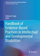 book Handbook of Evidence-Based Practices in Intellectual and Developmental Disabilities