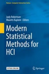 book Modern Statistical Methods for HCI