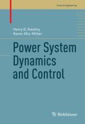 book Power System Dynamics and Control