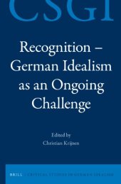 book Recognition—German Idealism as an Ongoing Challenge