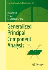 book Generalized Principal Component Analysis