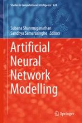 book Artificial Neural Network Modelling