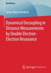 book Dynamical Decoupling in Distance Measurements by Double Electron-Electron Resonance