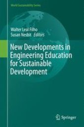 book New Developments in Engineering Education for Sustainable Development