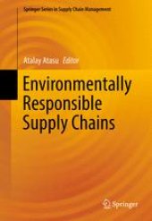 book Environmentally Responsible Supply Chains