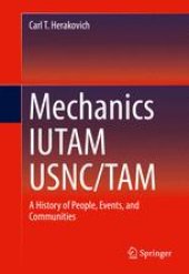 book Mechanics IUTAM USNC/TAM: A History of People, Events, and Communities