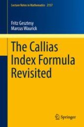 book The Callias Index Formula Revisited