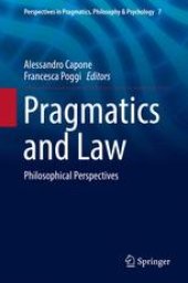 book Pragmatics and Law: Philosophical Perspectives