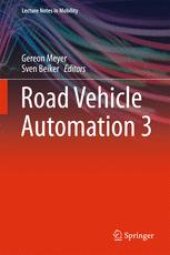 book Road Vehicle Automation 3