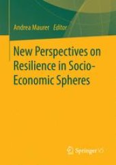 book New Perspectives on Resilience in Socio-Economic Spheres