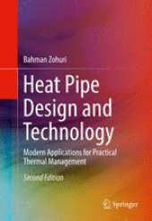 book Heat Pipe Design and Technology: Modern Applications for Practical Thermal Management