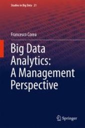 book Big Data Analytics: A Management Perspective