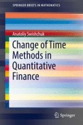 book Change of Time Methods in Quantitative Finance