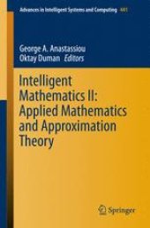 book Intelligent Mathematics II: Applied Mathematics and Approximation Theory