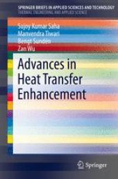 book Advances in Heat Transfer Enhancement