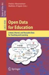 book Open Data for Education: Linked, Shared, and Reusable Data for Teaching and Learning