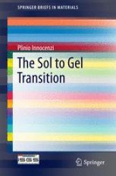 book The Sol to Gel Transition