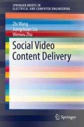 book Social Video Content Delivery