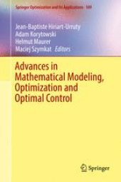 book Advances in Mathematical Modeling, Optimization and Optimal Control