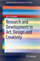 book Research and Development in Art, Design and Creativity