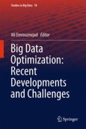 book Big Data Optimization: Recent Developments and Challenges