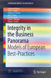 book Integrity in the Business Panorama: Models of European Best-Practices