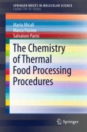 book The Chemistry of Thermal Food Processing Procedures