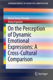 book On the Perception of Dynamic Emotional Expressions: A Cross-cultural Comparison