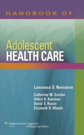 book Handbook of Adolescent Health Care